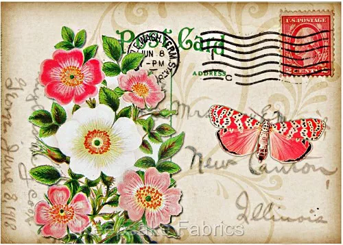 Stunning Wild Flowers Collage Art Quilt Block Multi Sz FrEE ShiP WoRld WiDE (F4