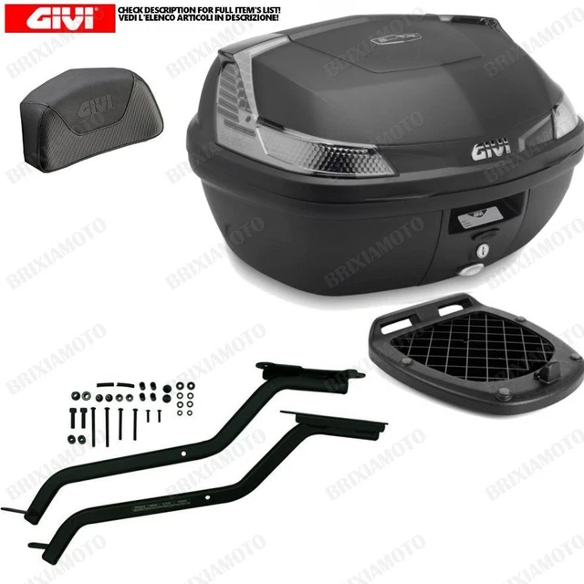 Supporto Top Case Givi Monolock Per Piaggio Beverly 125-500 2005-2008 | Accessorio Scooter - Foto 5