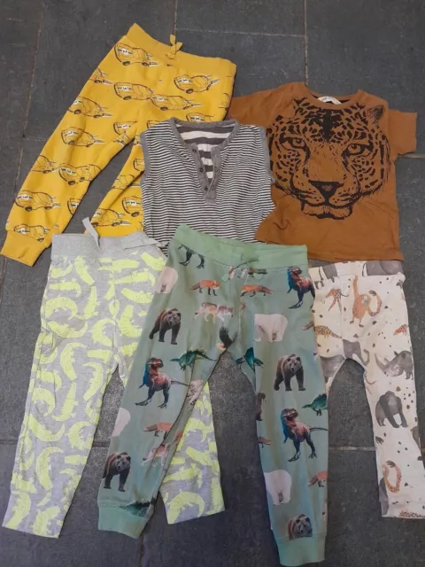 Boys Girls bundle clothes trousers t-shirt tanktop 3, 4, 5 years H&M, M&S, GAP