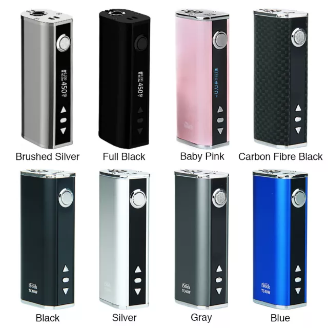 Eleaf iStick 40W TC MOD 2600mAh battery -Vaporize E-cig - ALL COLOURS