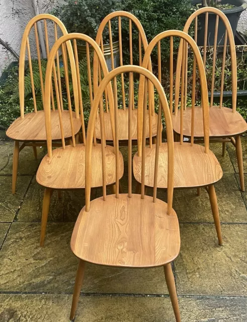 Superb Retro Single  Ercol  Quaker Dining Chair,  Very Clean Condition, 3