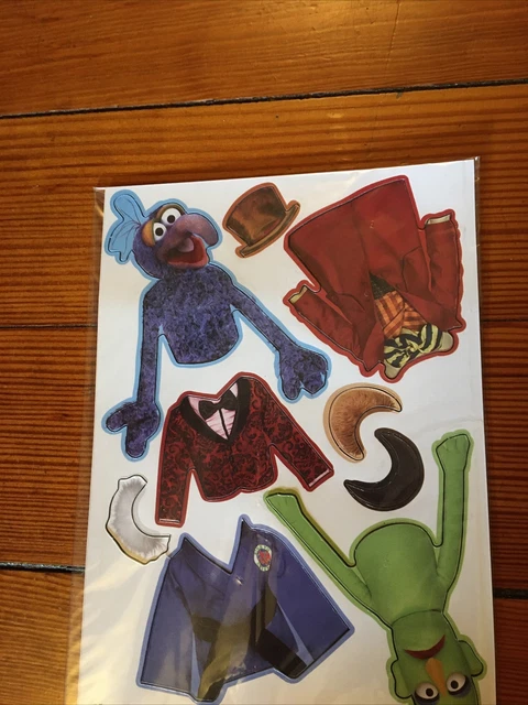 Disney The Muppets Studio Dress-Up Magnets Set of 9 New Gift Gonzo 2