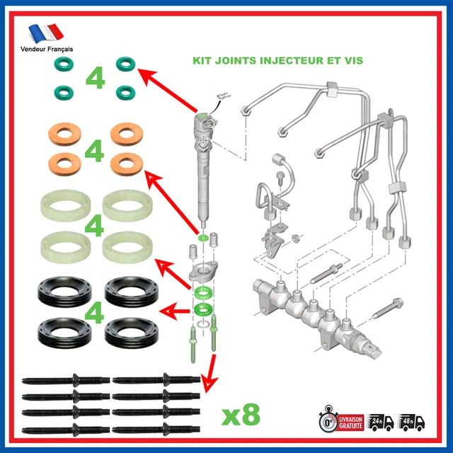 Kit Joint Injecteur 1 6 Hdi 110