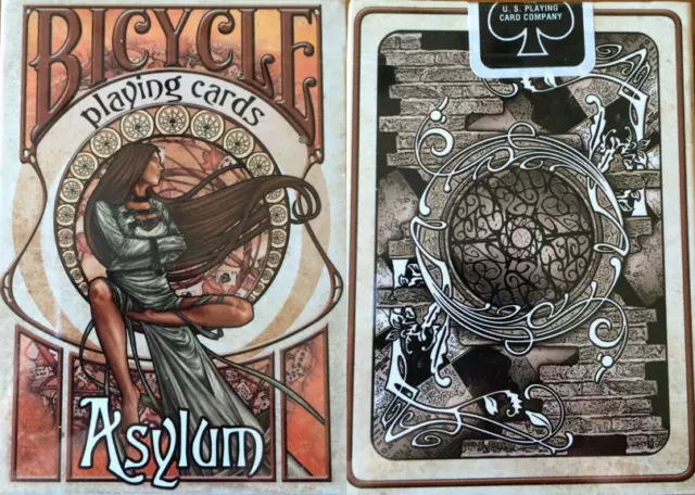 Bicycle Asylum Playing Cards - Limited Edition - SEALED