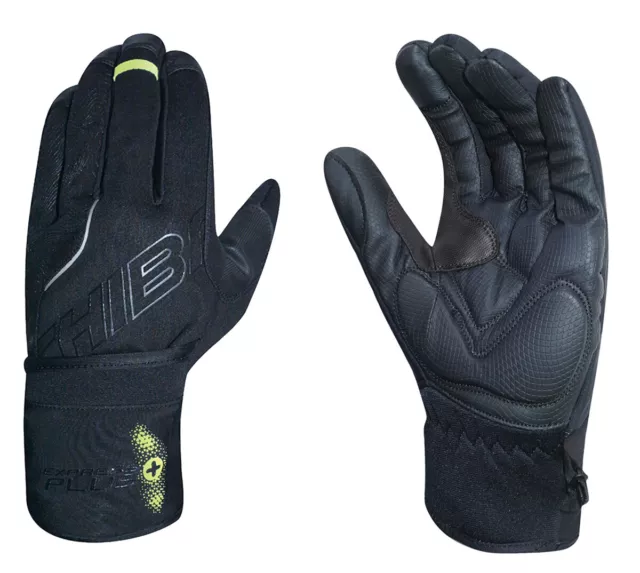 Chiba Express+ Light-Line Showerproof (with rain cover) Glove in Black - Small