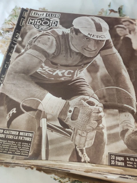 Miroir Des Sports N°478 Du 06/09/1954 - Cyclisme Bordeaux-Paris, Natation Bozon