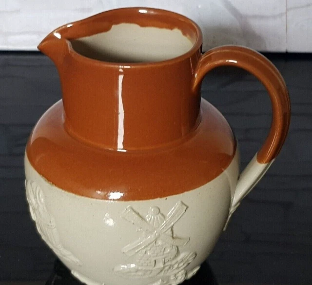 Antico Ceramica Gres Porcellanato Brocca - Stile Rustico - Vintage - 20