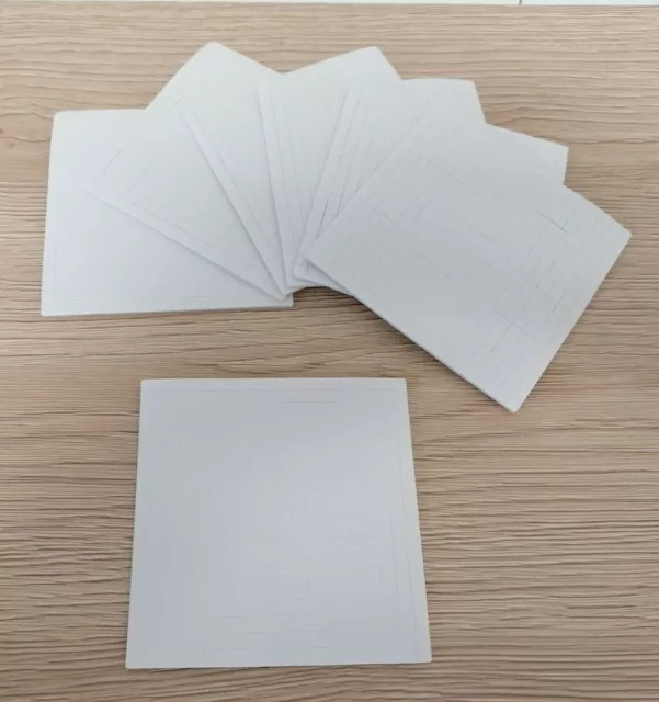 Klebepads 3D Schaum-Foam-pads doppelseitig klebend 1mm, 2mm, 3mm weiß/schwarz