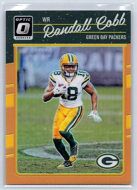 2016 Donruss Optic RANDALL COBB ORANGE PRIZM PARALLEL #38 PACKERS /199
