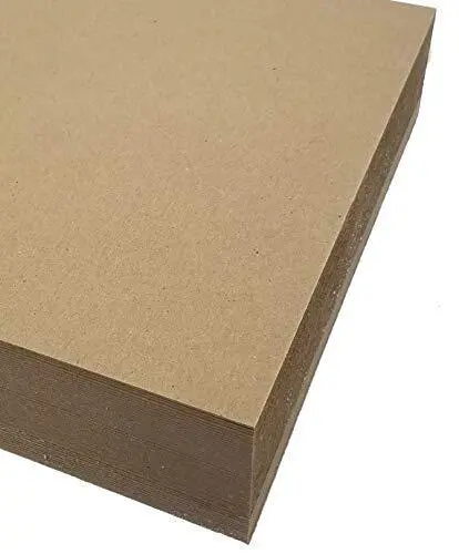 Chipboard 8.5"x11" 22pt 100 Sheets 100% Recycled Made In