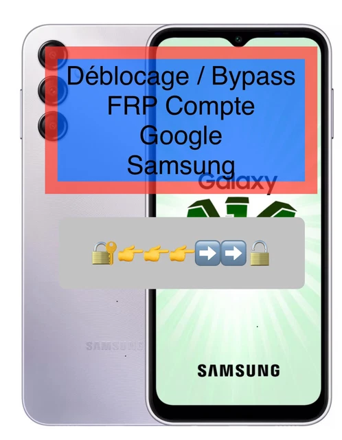 Déblocage Samsung/ Compte Google / Déblocage Opérateur