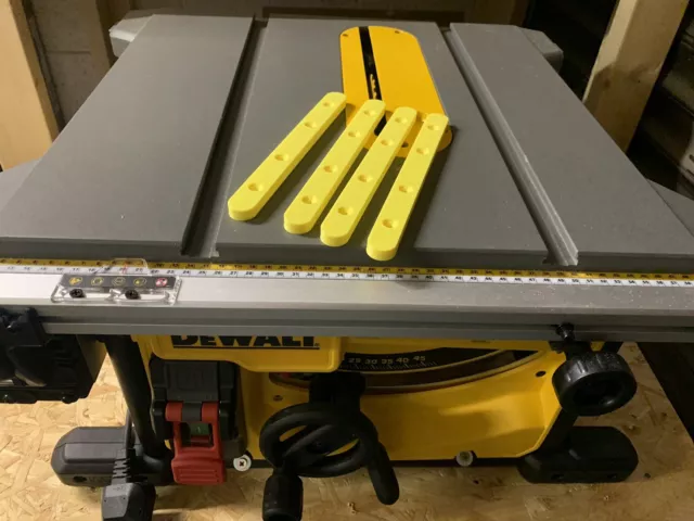 dewalt dwe7485 /dwe7492 crosscut sled rails