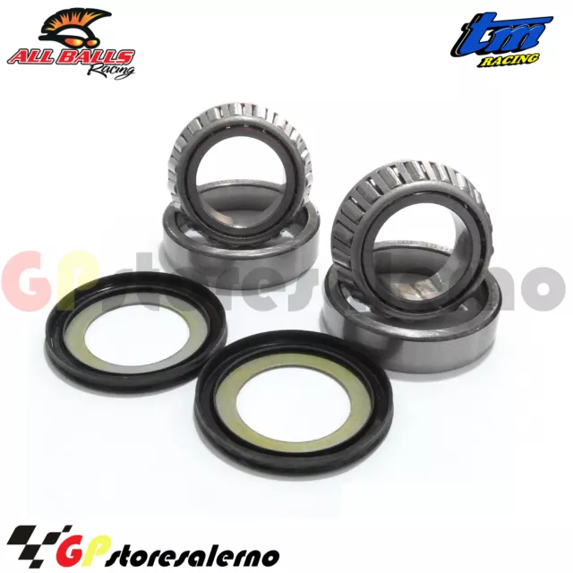 17060 Kit Cuscinetti Sterzo All Balls Racing Tm 125 Mx Cross 2T 1998