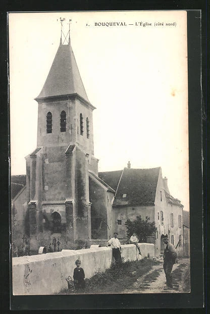CPA Bouqueval, L´Eglise