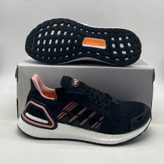 Adidas Ultraboost CC 1 DNA Running Shoes Black Pink Clima Cool GZ0432 Womens Sz