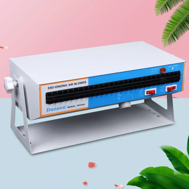Ionizing Air Blower Ion Fan Anti-Static Ionizer Fan Warm Air is Provided 110V US