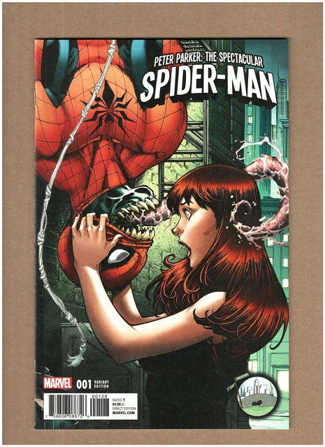PETER PARKER: SPECTACULAR Spider-man #1 Marvel 2017 Nauck Comic Cave