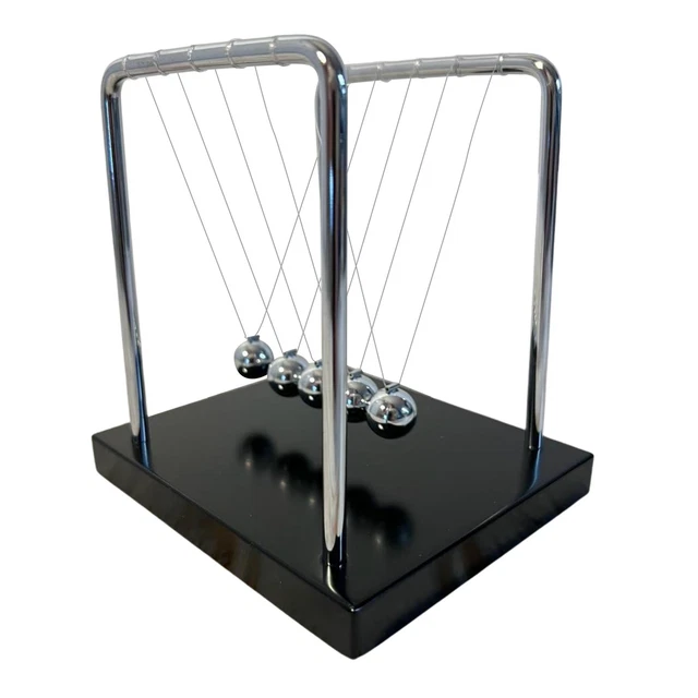 NEWTONS CRADLE Desk Gadget | Desk Toy | Science Gadget | Stress Relief Gadget