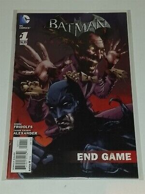 JANUARY 2013 DC COMICS BATMAN ARKHAM CITY #1 VF 8.0 OR BETTER 