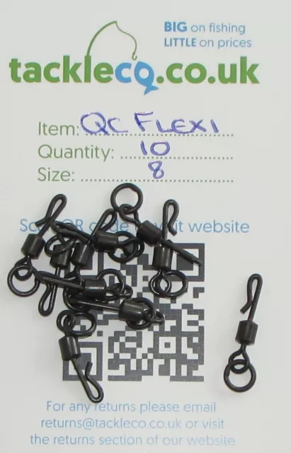 Flexi Ring Quick Change Swivels, Flexi Ring Kwik Lok Swivel, Carp Swivels, Termi