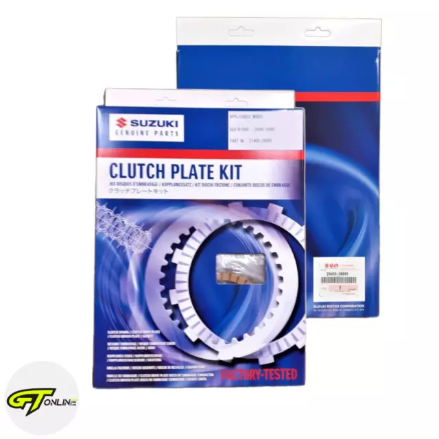 Suzuki Clutch Plate Kit GSX-R GSXR 1000 2005-2006 K5-K6 21400-36861-000 Genuine