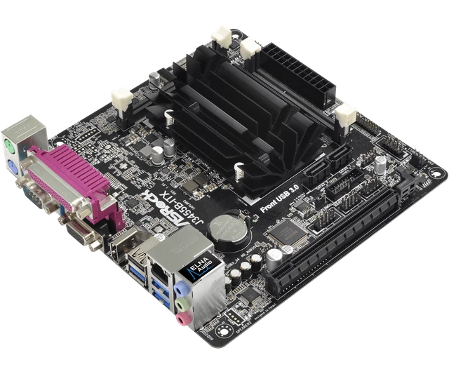Placa base de CPU de cuatro núcleos integrada ASRock J3455B-ITX