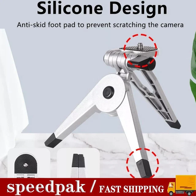 Trípode de fotografía plegable soporte de montaje de mesa para cámara videocámara L3T0