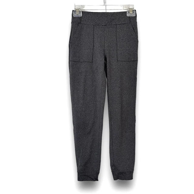 Athleta Girl Powervita Jogger Pants Grey Size Large/ 12