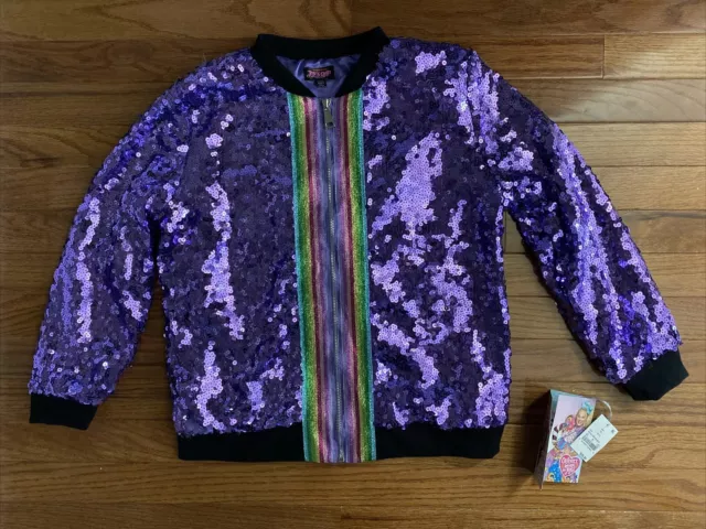 Jojo siwa rainbow jacket sale