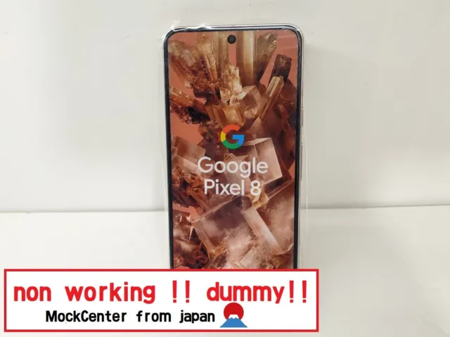 【dummy!】 Google Pixel 8 （color rose） non-working cellphone