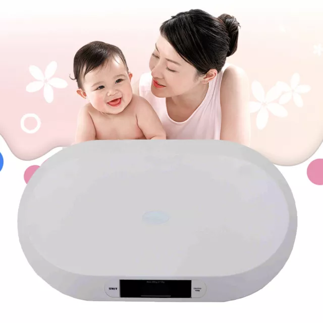 Digital Babywaage 20kg/44lb Neugeborenen Waage mit LCD-Anzeige für Baby Weighing