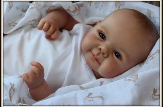 Realistische Reborn Baby Puppe wie Puppe Silikon Vinyl Baby Soft Body