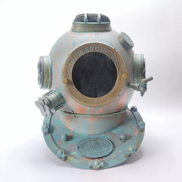 Vintage Rare Scuba Diving Helmet Marine Deep Sea Navy Mark V Divers helmet