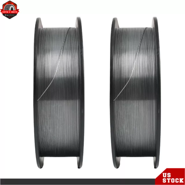 E71T-GS .035" (0.9mm) 2 × 20 Lbs Gasless Flux Core Mild Steel MIG Welding Wire