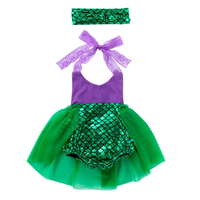 Abito sirena tutù costume tutù abito tutù per bambina principessa bambino piccolo