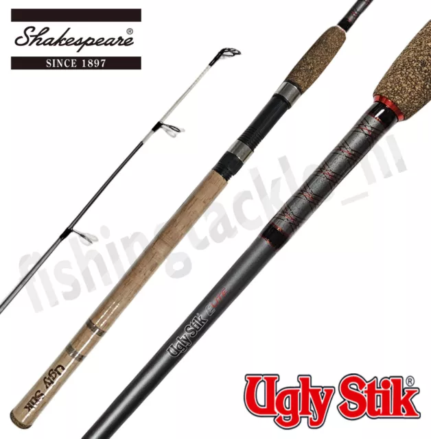 NEW SHAKESPEARE UGLY Stik Carbon SPIN Fishing Rod- 7 3-6 kg 2pc  -USCBSP702MA £70.34 - PicClick UK
