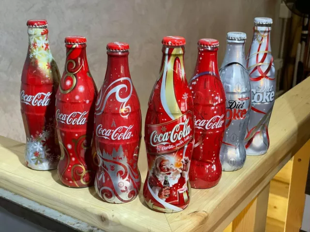 Bottiglie Coca-Cola Natale
