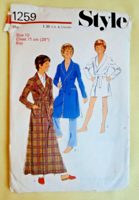 Buy Dressing Gown Bath Robe or Cover up PDF Sewing Pattern Sizes 34-56 in  English Online in India - Etsy