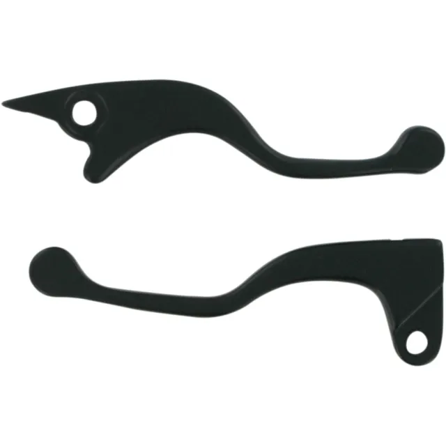 Parts Unlimited Black Shortys Levers for Honda | 53175-961-000