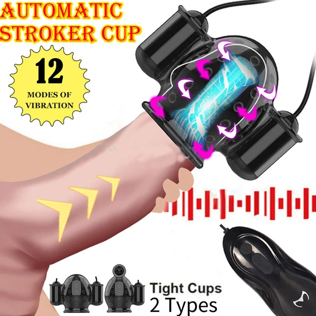 SUCKING-COCK-SLEEVE-MASTURBATOR-CUP-MALE-POCKET-PUSSY-STROKER MEN SEX toys  Clear $15.89 - PicClick