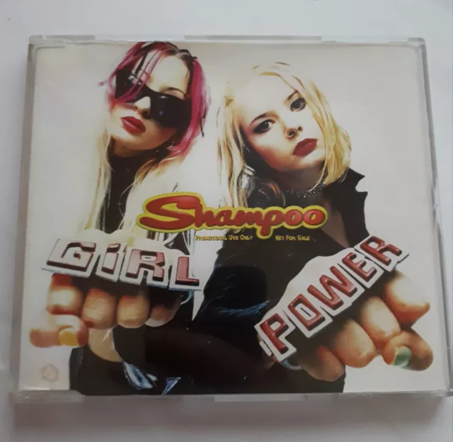 Shampoo; Girl Power - 1996 UK  1 Track PROMO CD in Original Promo Stickered Case