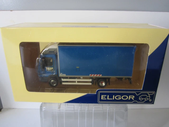 Camion Miniature Eligor 1/87 - Iveco Eurocargo Aux Couleurs Des All Blacks - État Occasion