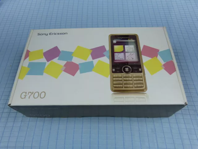 Sony Ericsson G700 Silk Bronze! Neu & OVP! Unbenutzt! Ohne Simlock! Selten! RAR!