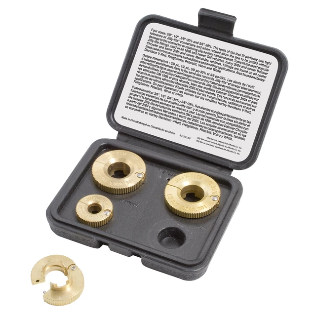 Lisle 22990 4 pc. Low Profile Jiffy-tite Disconnect Set