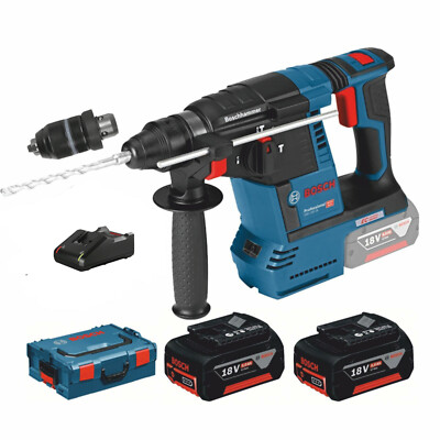 Akku Bohrhammer Bosch Gbh 18v 26 F In L Boxx 2x6 0 Ah Mit Absaugung Gde 18v 16 Eur 554 00 Picclick De Akku Bohrhammer Bosch Gbh 18v 26 F In L Boxx 2x6 0 Ah Mit Absaugung Gde 18v 16 Eur 554 00 Picclick De