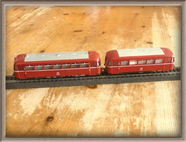 Märklin Schienenbus 3016 mit Beiwagen 4018  Märklin  GUT