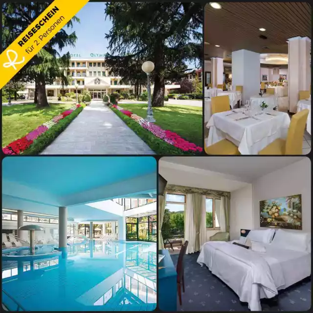 Erholungsurlaub 4 Tage für zwei Hotel Terme Olympia in Montegrotto Terme Urlaub