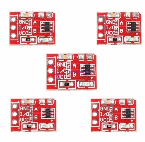 5PCS TTP223 Touch Key Module Capacitive Settable Self-lock/No-lock Switch new