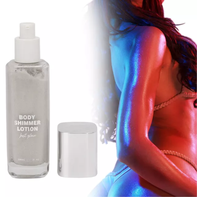 Glitter Body Makeup Oil Moisturizing Light Texture Shiny Skin Highlighter PLM
