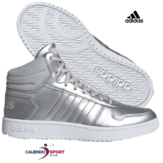SCARPA ADIDAS DONNA Ee7857 Hoops 2.0 Mid Lifestyle EUR 41 06